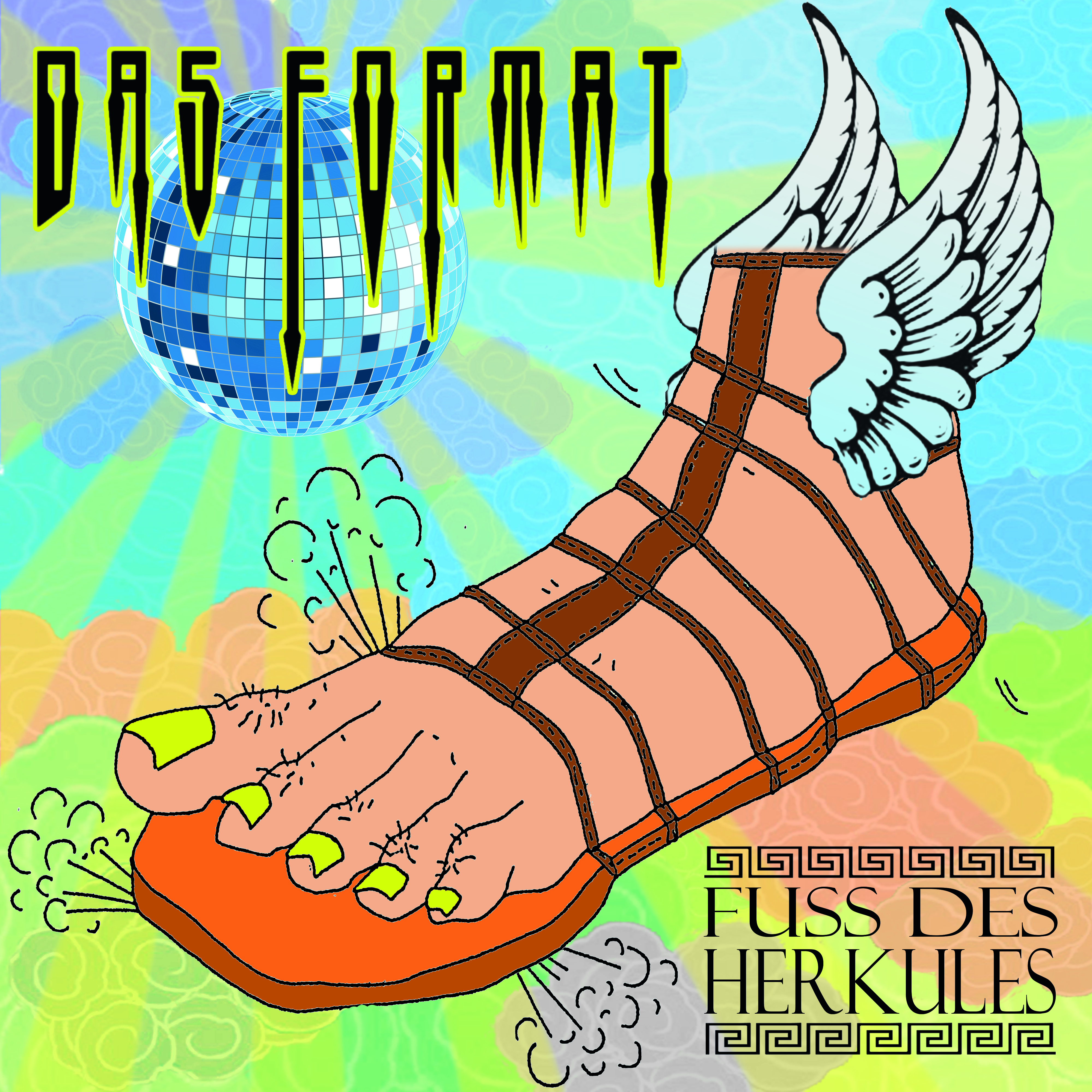 Albumcover: fuss des herkules